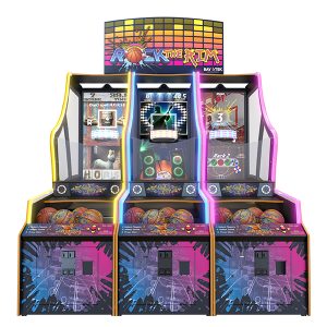 Rock the rim Basketball (shown as 3 units with marquee)
